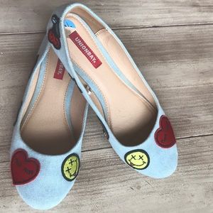 Union Bay 7.5 Emoji ballet flat